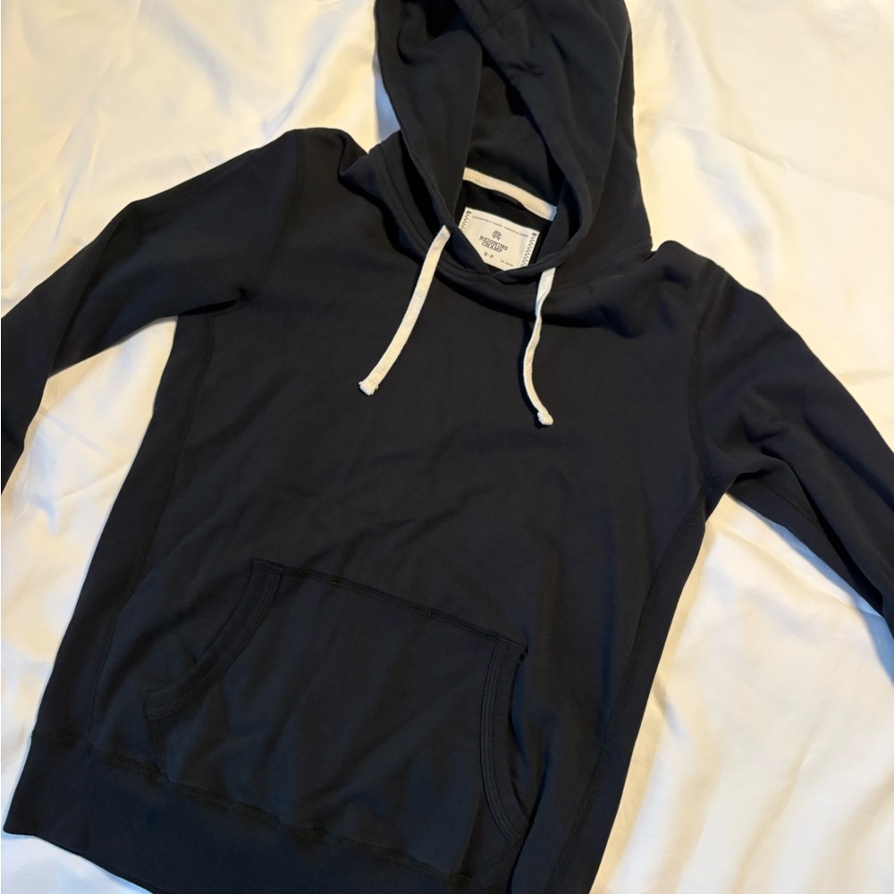 Reigning Champ Black Classic Pullover Sweater